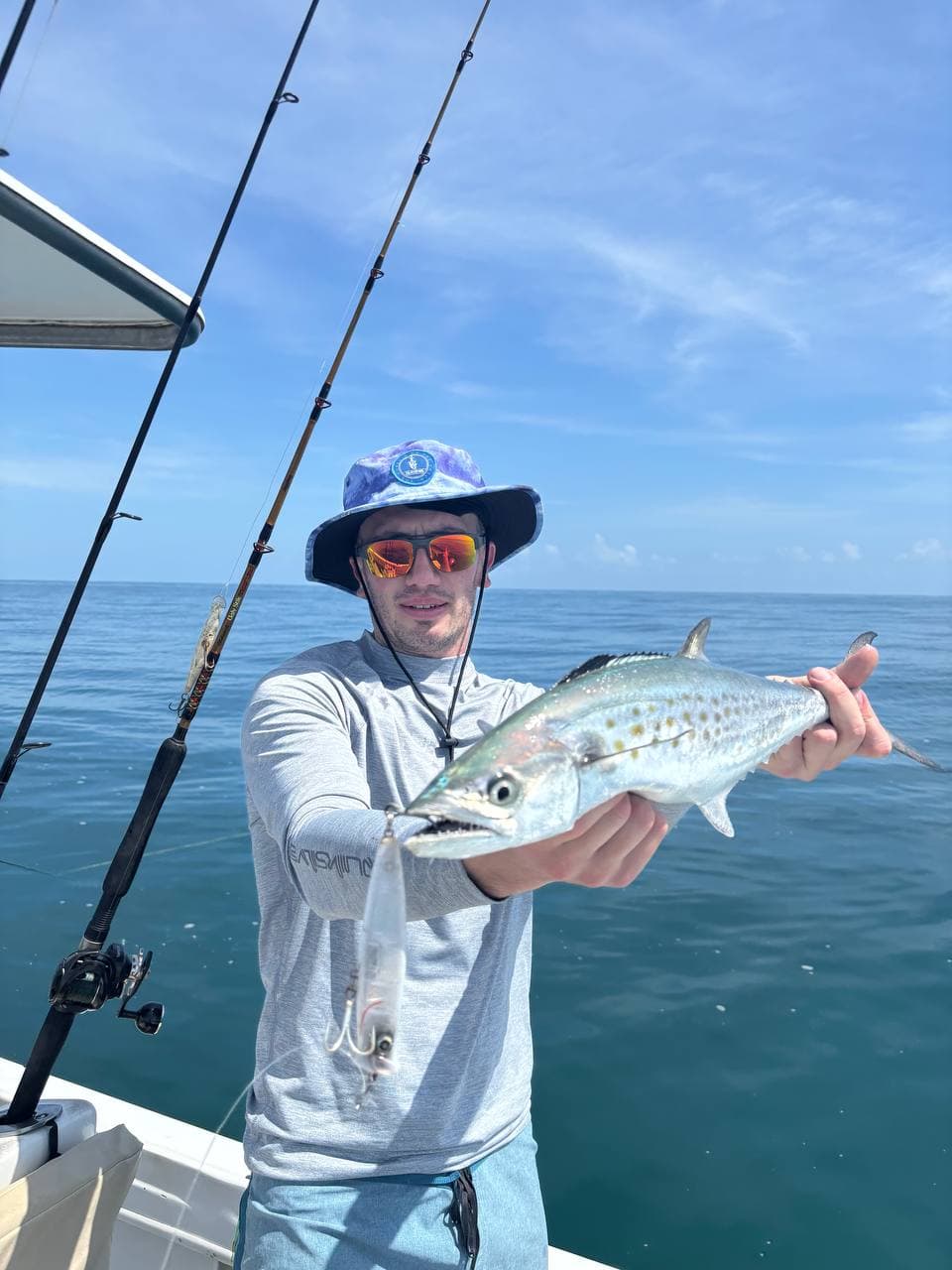 Sport fishing on the Caribbean coast of Tortuguero